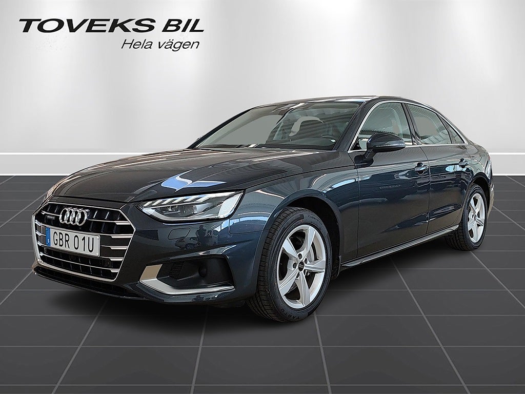 Audi A4 Sedan 204 hk TDI Q PROLINE Drag | VÄRMARE | MATRIX 