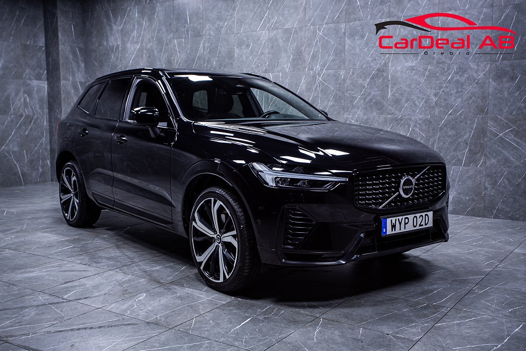 Volvo XC60 Recharge T8 AWD R-Design Pano 360° H/K Skinn MOMS