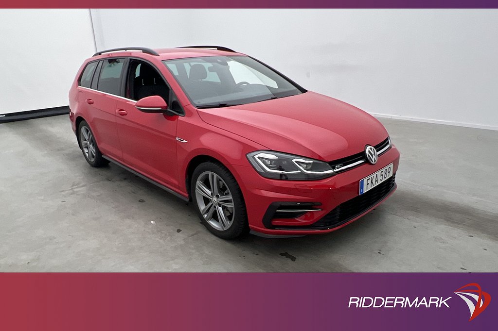 Volkswagen Golf SC 150hk R-Line Kamera Värm CarPlay Drag