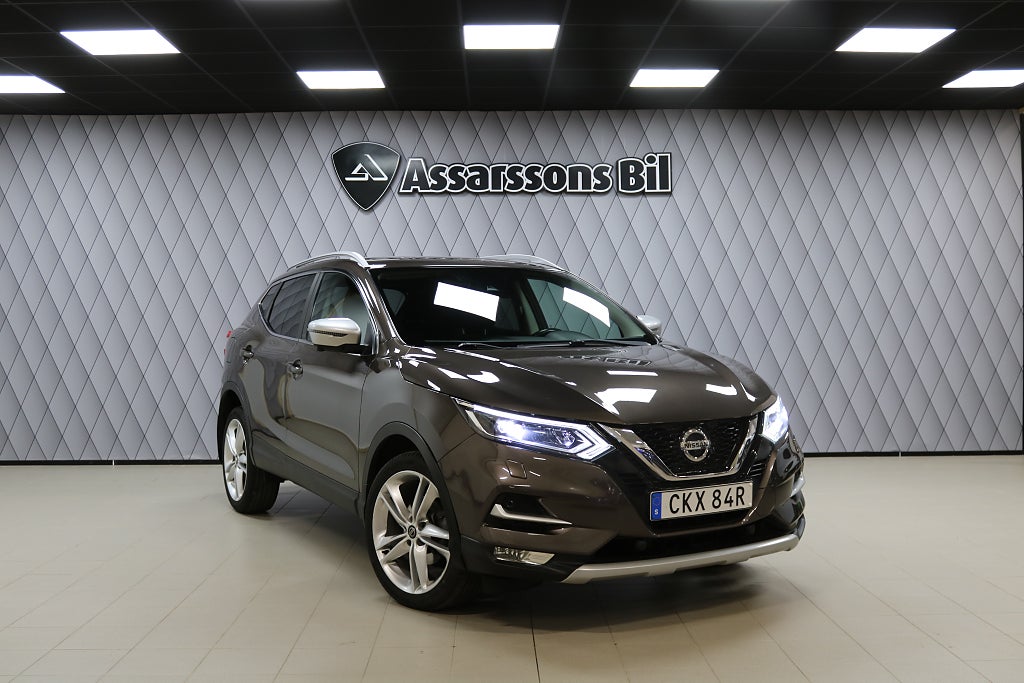 Nissan Qashqai 1.3 DIG-T DCT 160hk 360-Kamera Navigation Keyless 
