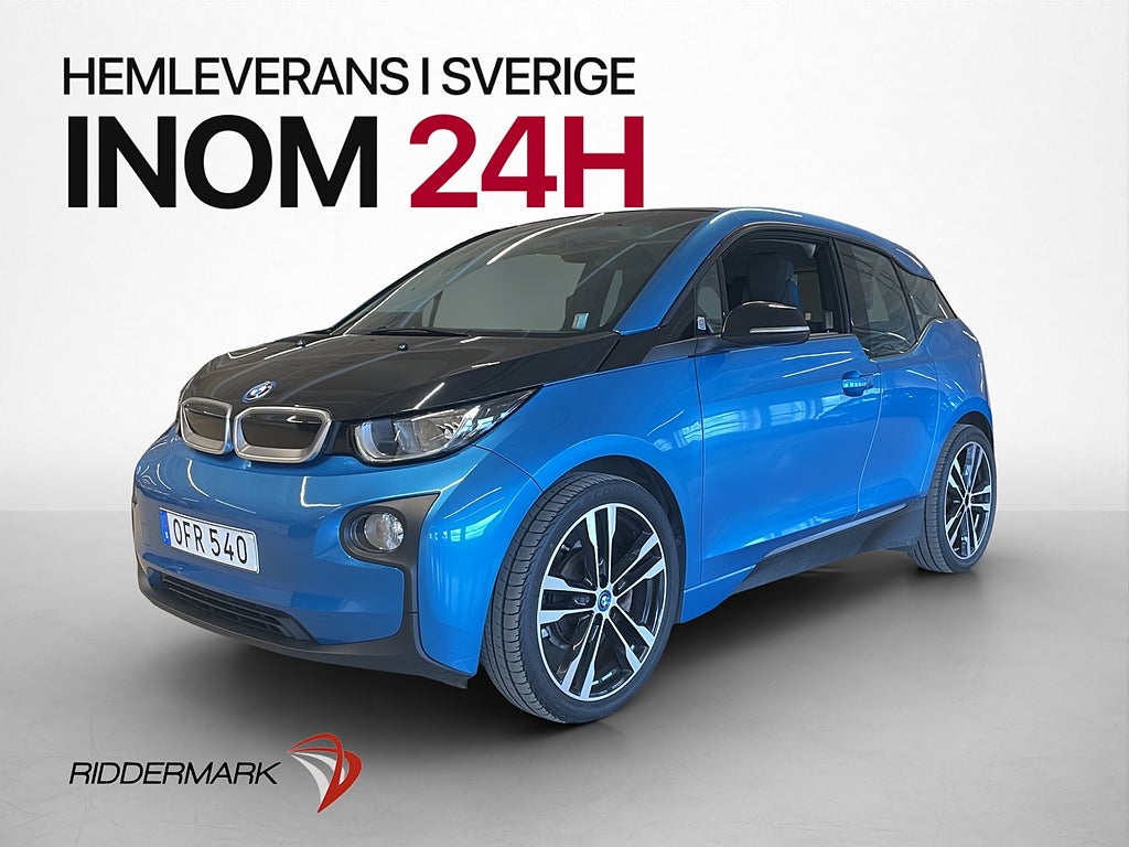 BMW i3 94 Ah 170hk Comfort Värmepump P-Sensorer Farthållare