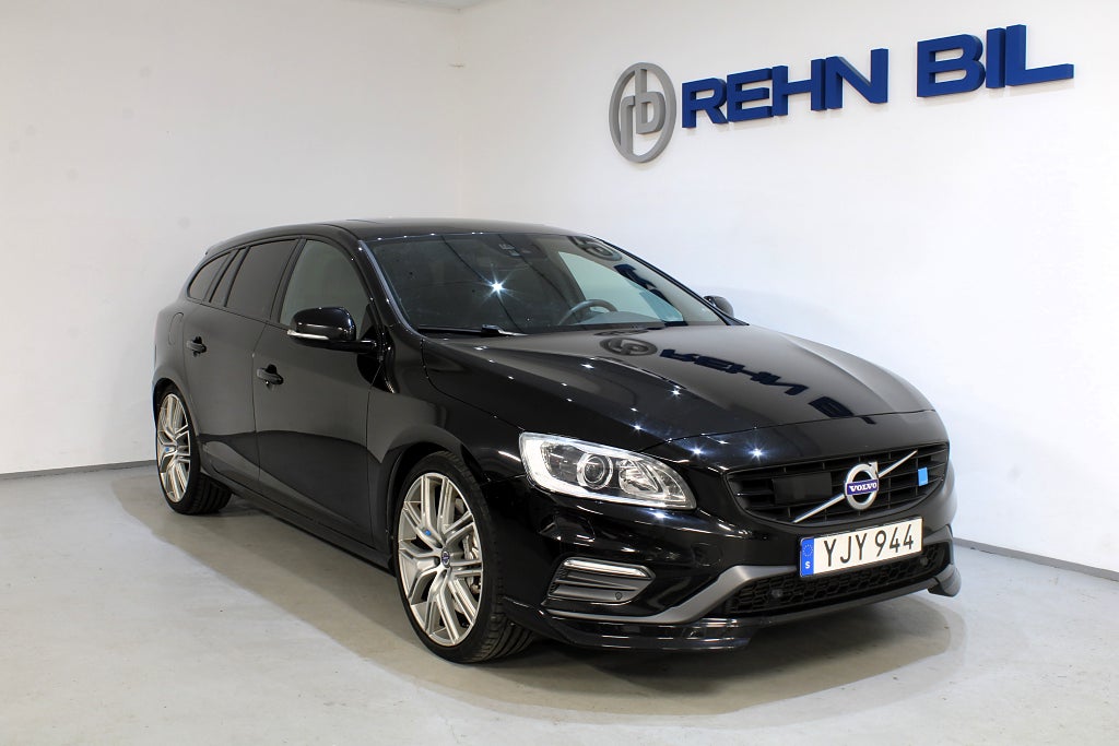 Volvo V60 Polestar T6 AWD Polestar R-Design H/K Taklucka 367hk