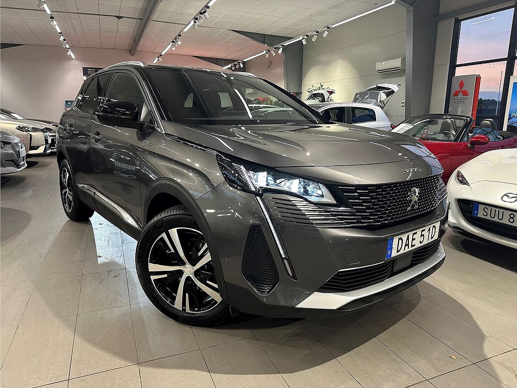 Peugeot 3008 GT 1.2 PureTech 130hk Aut - BAKKAMERA, EN ÄGARE