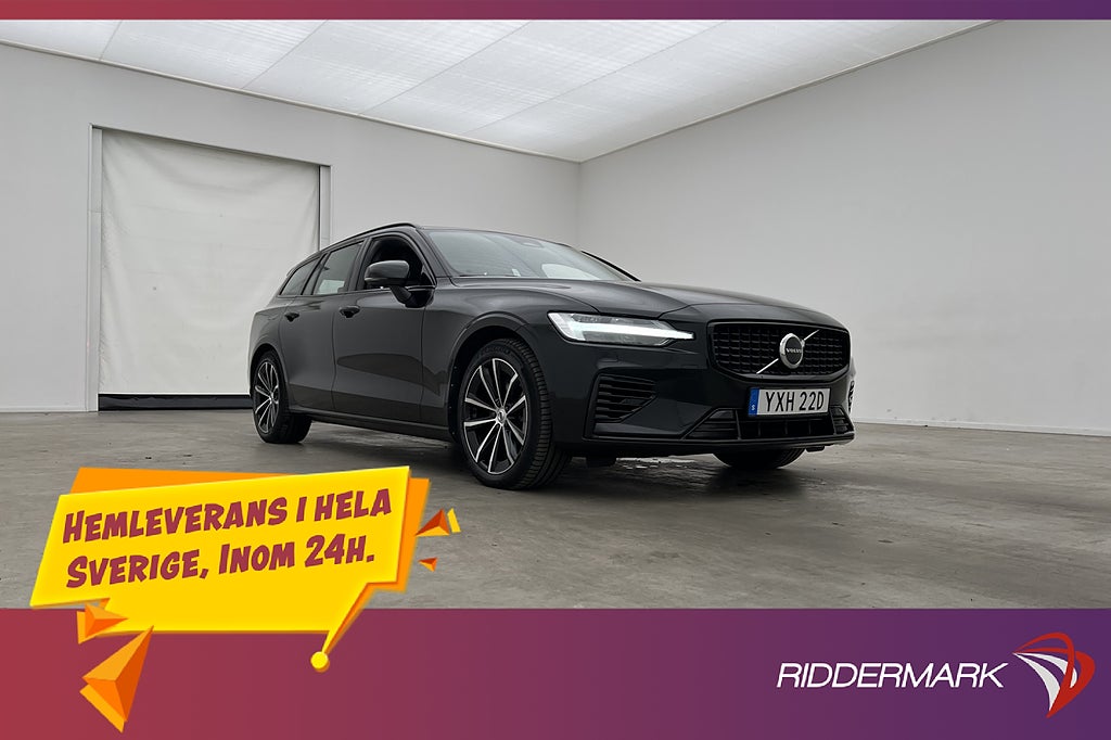 Volvo V60 T6 AWD Long Range R-Design Värmare Skinn Drag MOMS