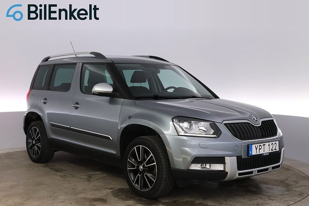Skoda Yeti 150 TDI 4X4 DSG Outdoor Style Drag D-värme Kamera
