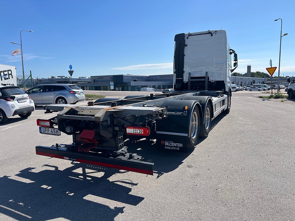 Volvo FH13 540 6x2 Containerede / Lösflaksbil, I-See