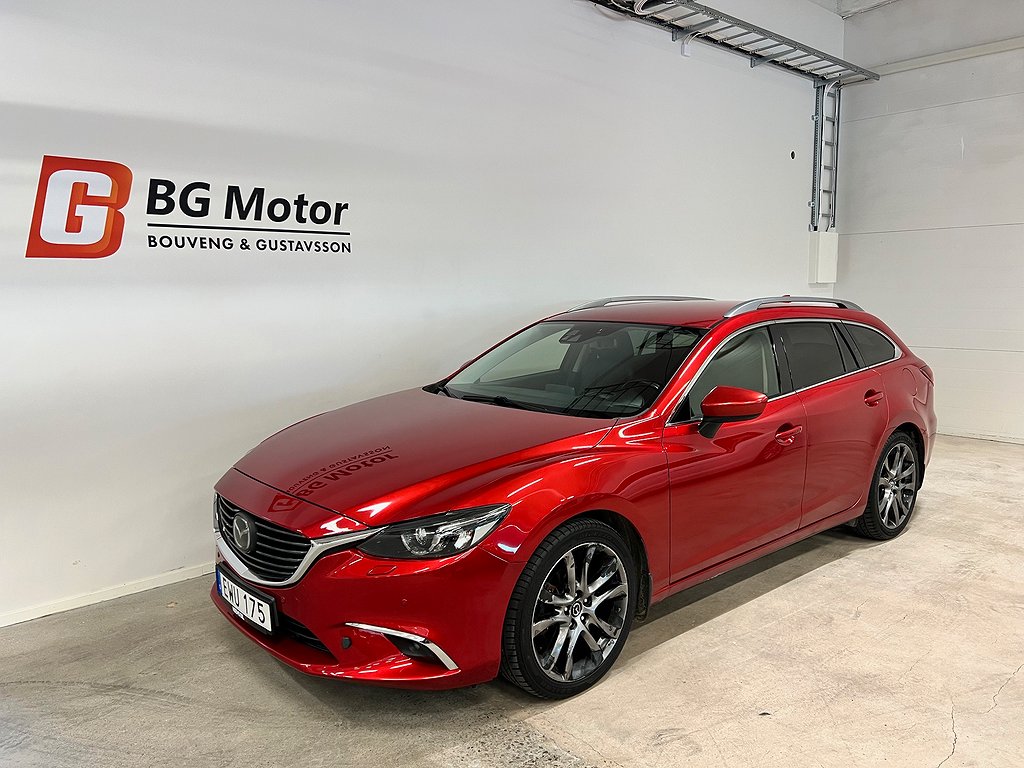 Mazda 6 Wagon 2.2 SKYACTIV-D AWD 175hk/Aut/Drag/Bose/SoV