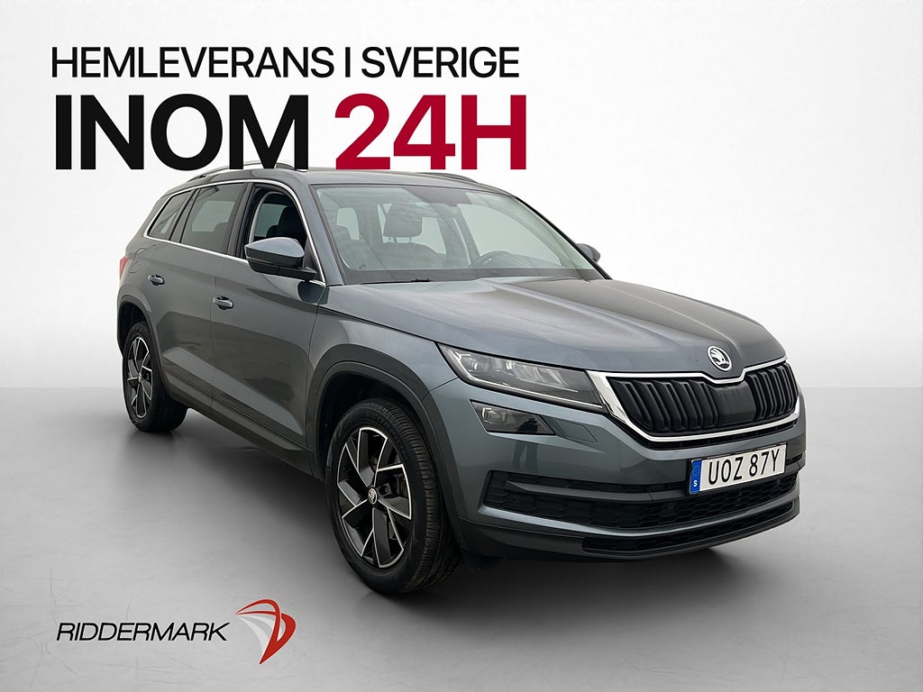 Skoda Kodiaq TDI 4x4 190hk Style 7-Sits Canton Kamera Drag