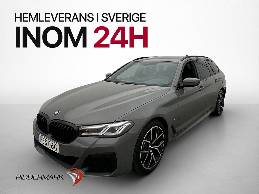 BMW 520 d xDrive Touring M Sport Läder Drag Kamera Värm HiFi