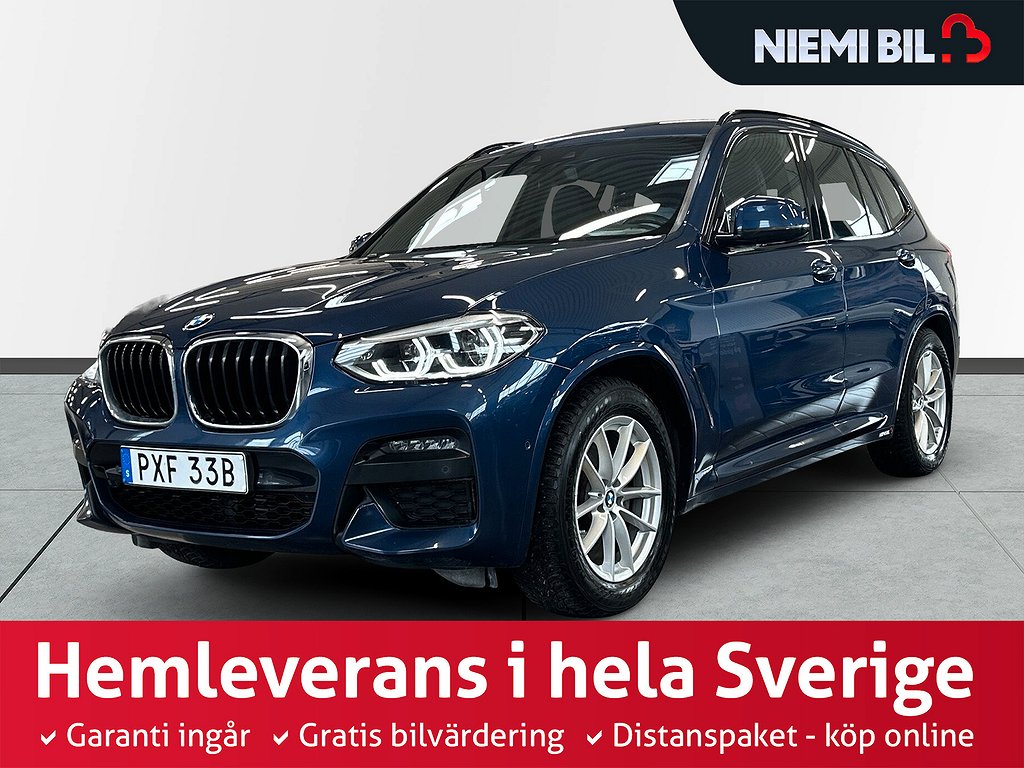 BMW X3 xDrive20d M Sport S&V-hjul/Carplay/Dvärm/Drag/Navi