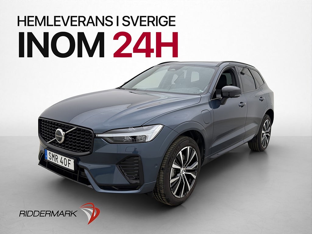 Volvo XC60 LongRange T6 AWD Plus Dark Luftfjäd Pano H/K Drag
