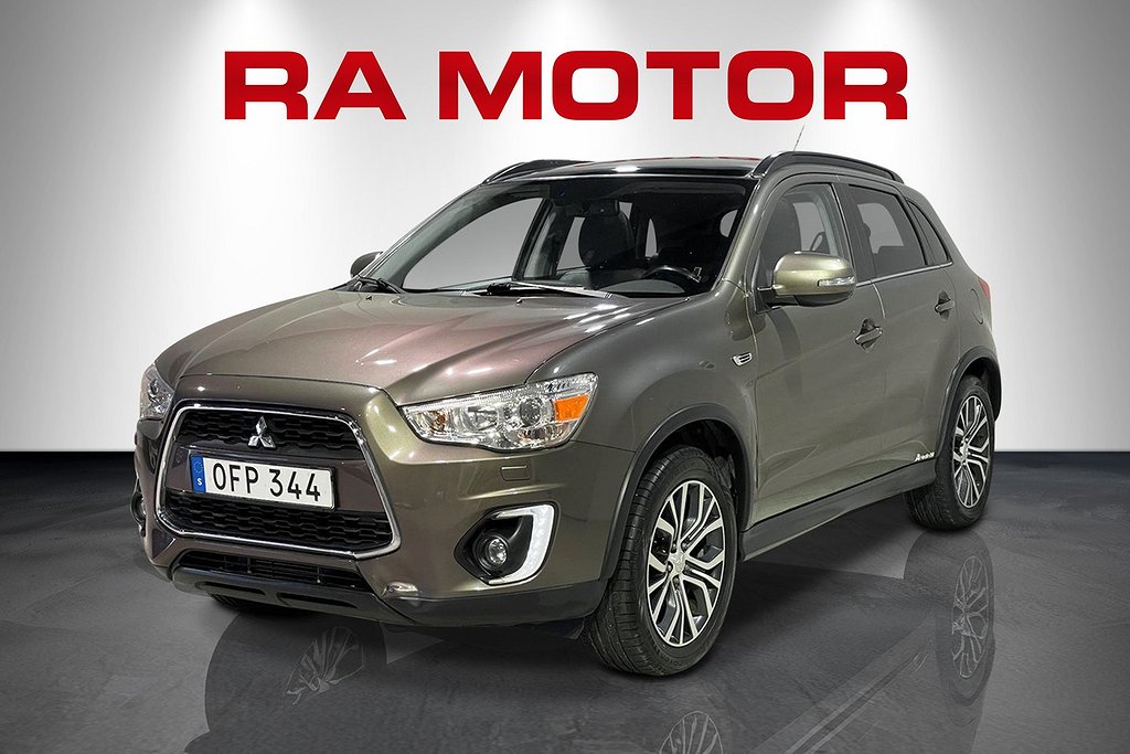 Mitsubishi ASX 2.2 Di-D 4WD| Läder | Nyservad | Nya däck 2016