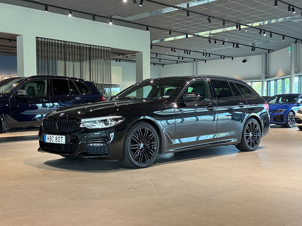 BMW 530D xDrive Touring M Sport Pano Head-Up H/K Drag Elstolar