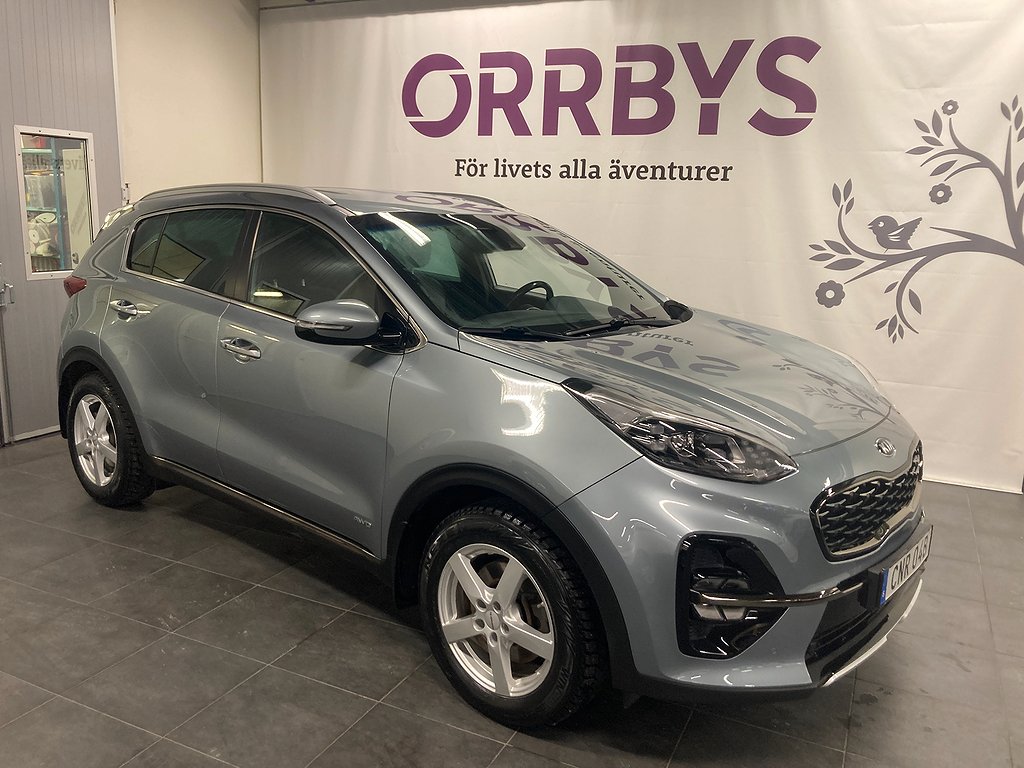 Kia Sportage 1.6 T-GDI AWD GT-Line Drag V-hjul Motorvärmare