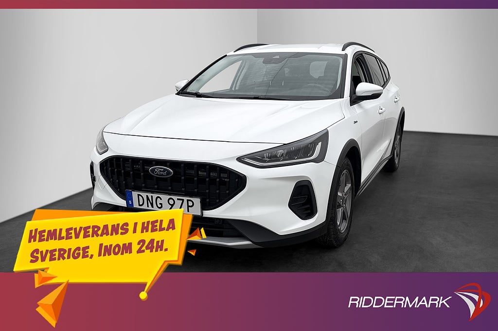 Ford Focus Kombi 1.0 Business Kamera CarPlay Rattvärme Navi