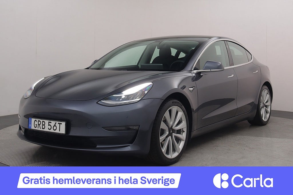 Tesla Model 3 Long Range AWD Autopilot Panorama Drag