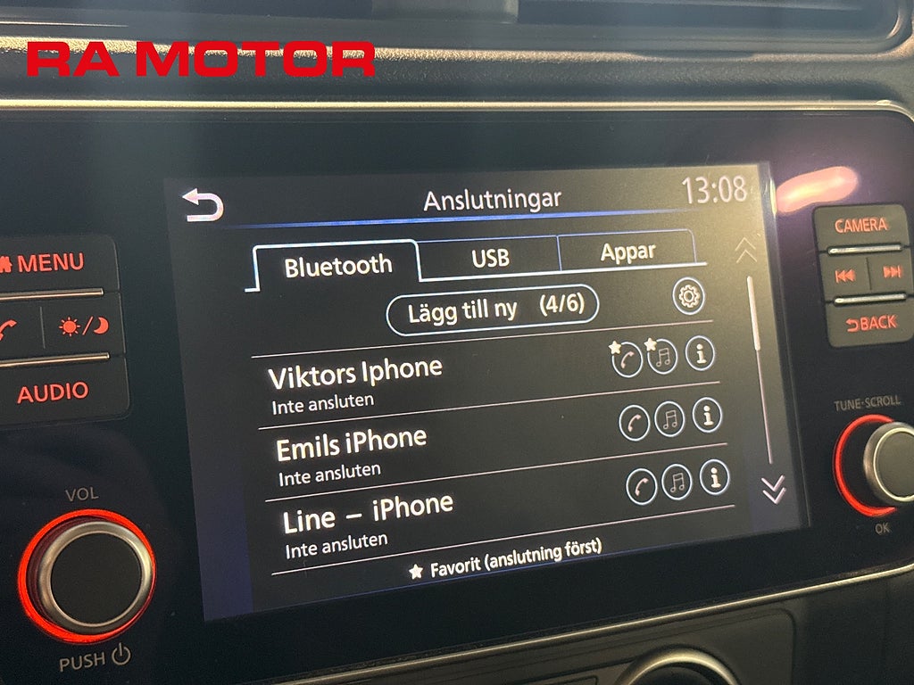 Nissan Leaf 40 kWh 150hk Acenta | Backkamera | Rattvärme | Moms | 2023