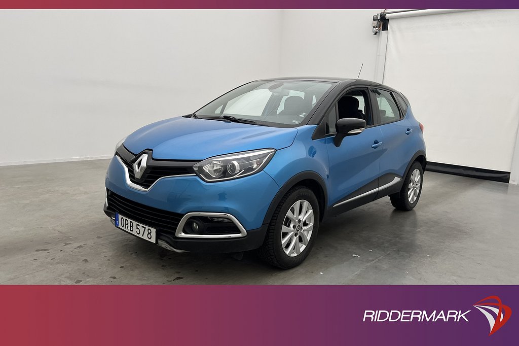 Renault Captur 1.2 TCe 120hk Dynamique Värmare Navi Sensorer