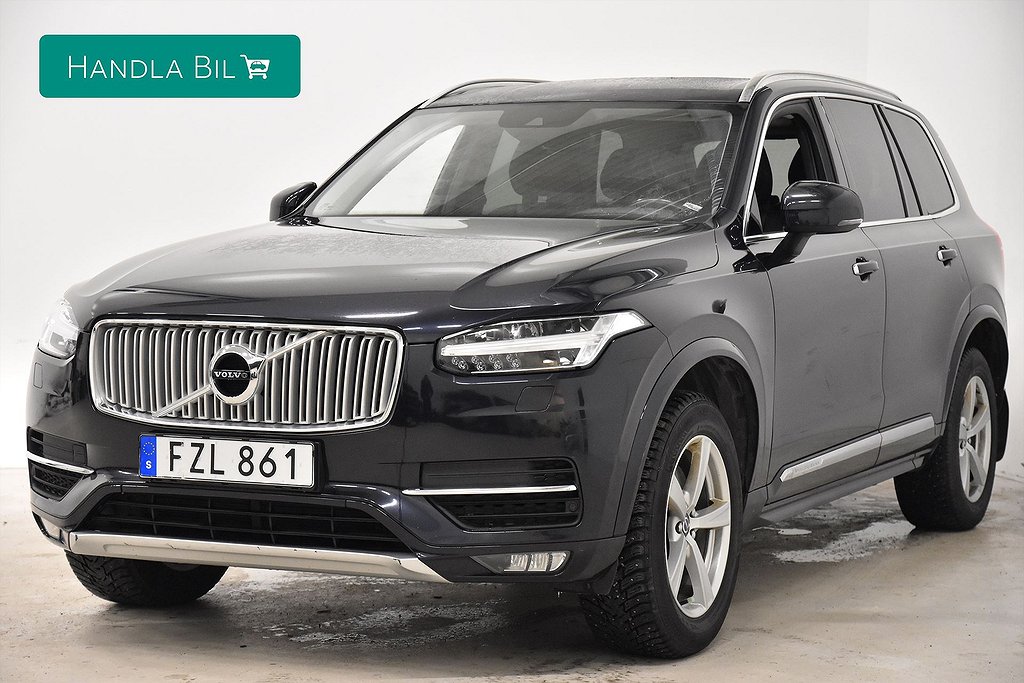 Volvo XC90 D5 AWD 7-sits Inscription Skinn P-värm Navi 225hk