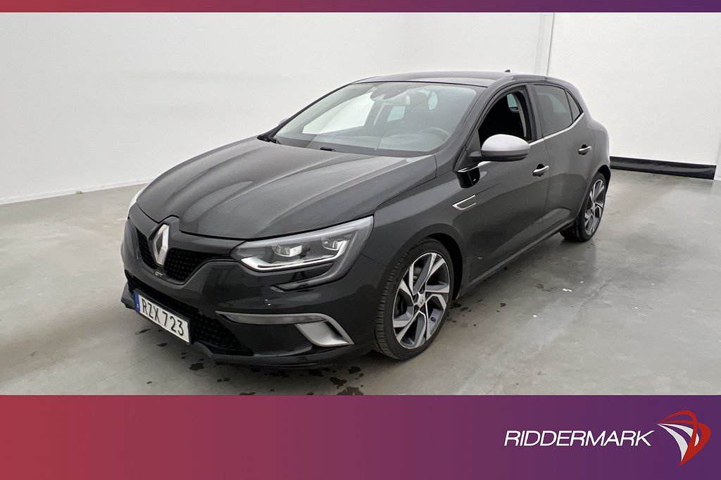 Renault Mégane GT 205hk BOSE HUD Kamera Navi Ambient