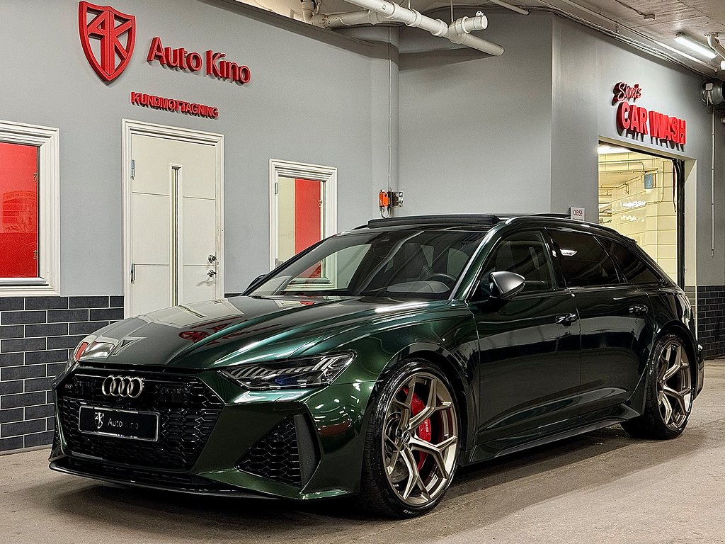 Audi RS6 Avant Performance Inozetek Midnight Green Carbon