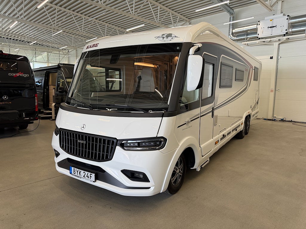 Kabe Travel Master Imperial 910 QB *Cinderella*Hydrauliska stödben*