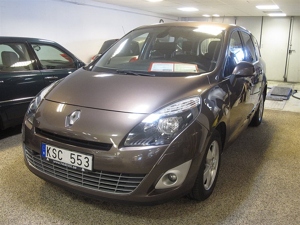 Renault Grand Scénic 1,9 dCi Dynamic 6vxl 7-sits. GPS, 