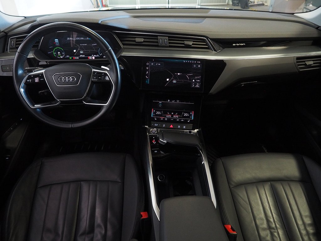 Audi E-Tron Sportback 50 quattro 313hk | Cockpit | Navi | 2020