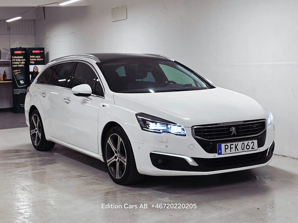 Peugeot 508 SW 2.0 BlueHDi 180hk GT/Pano/909kr/mån