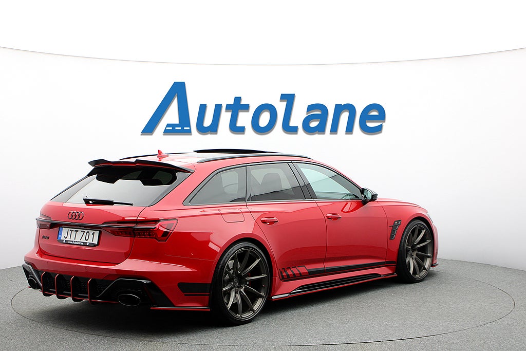 Audi RS6 B&O, Panorama, HUD, BC-Forged 22" 900hk+  *Se Spec*