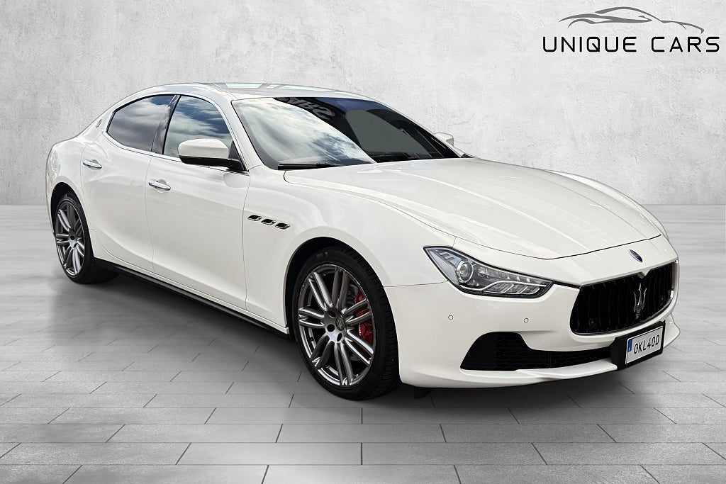 Maserati Ghibli Diesel I 275hk I Svensksåld I Harman/Kardon 