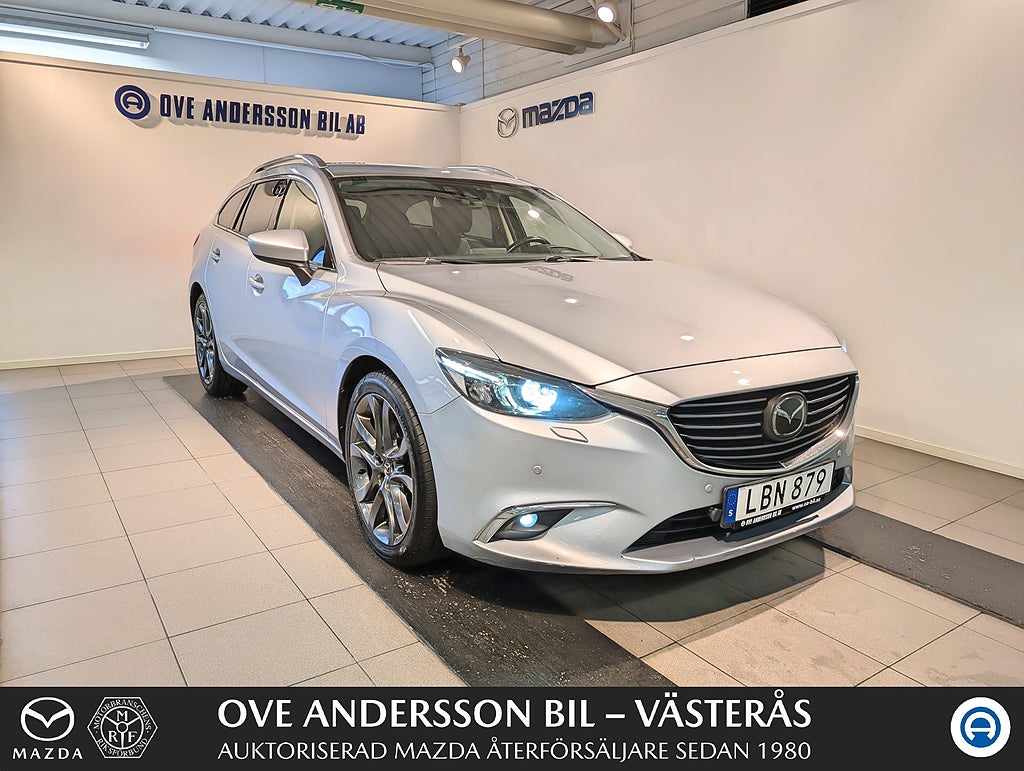 Mazda 6 Wagon 2.2 Skyactiv-D AWD Optimum (175) Drag|M&K-värm