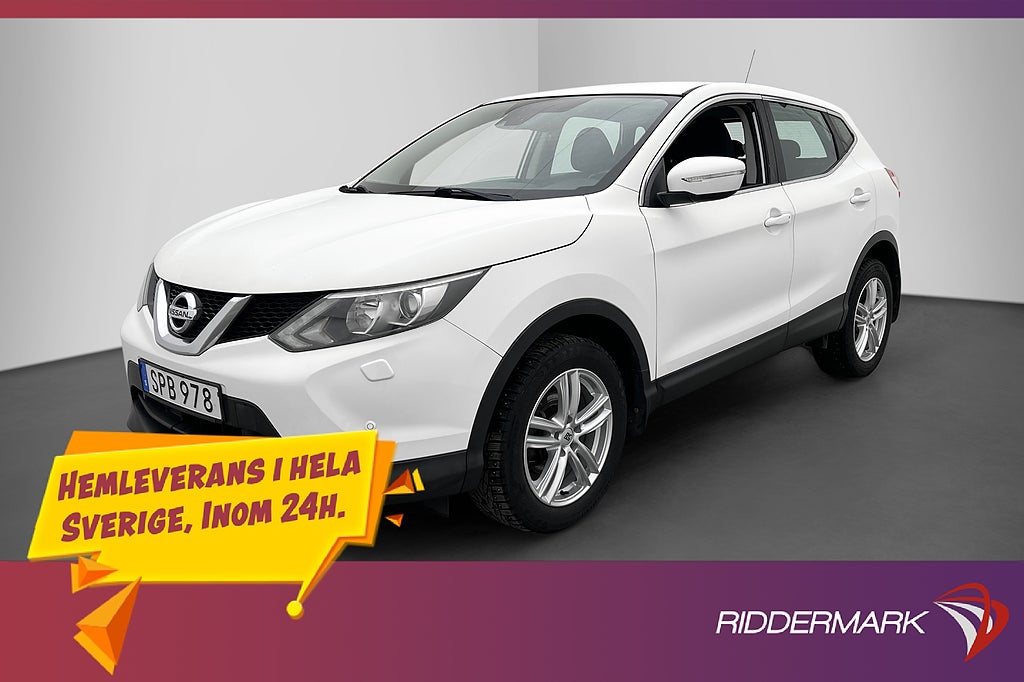 Nissan Qashqai 1.2 DIG-T 115hk Acenta Backkamera Navigation