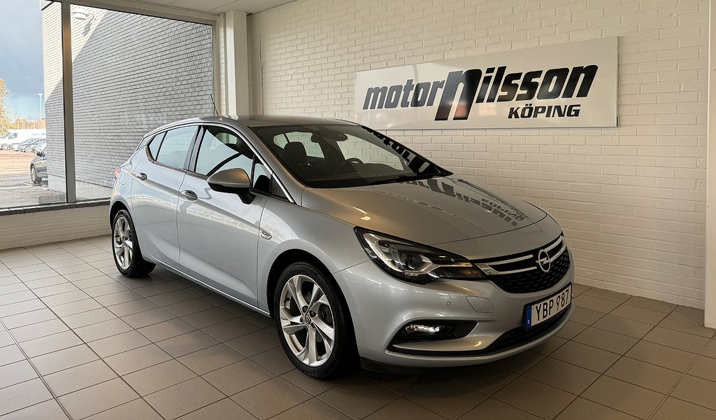 Opel Astra 1.4T 150hk Dynamic Drag Carplay Nyservad