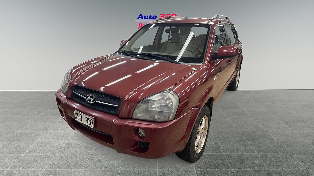 Hyundai Tucson 2.0 4WD Manuell Euro 4