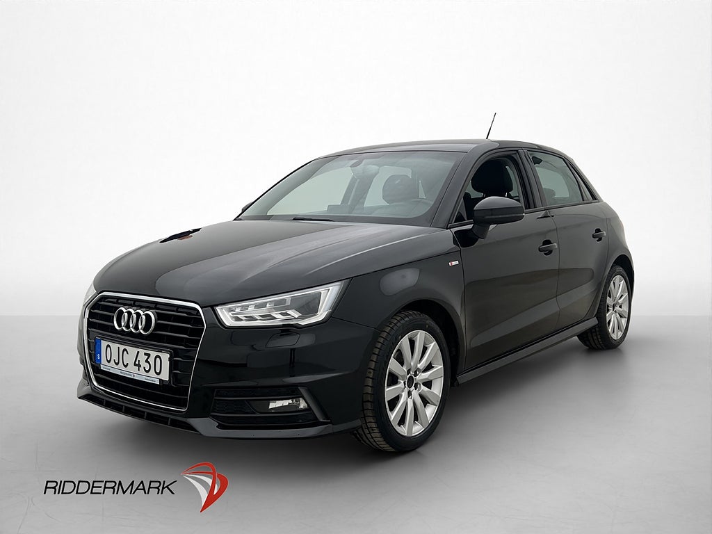 Audi A1 Sportback 1.0 TFSI 95hk S-Line Farthållare