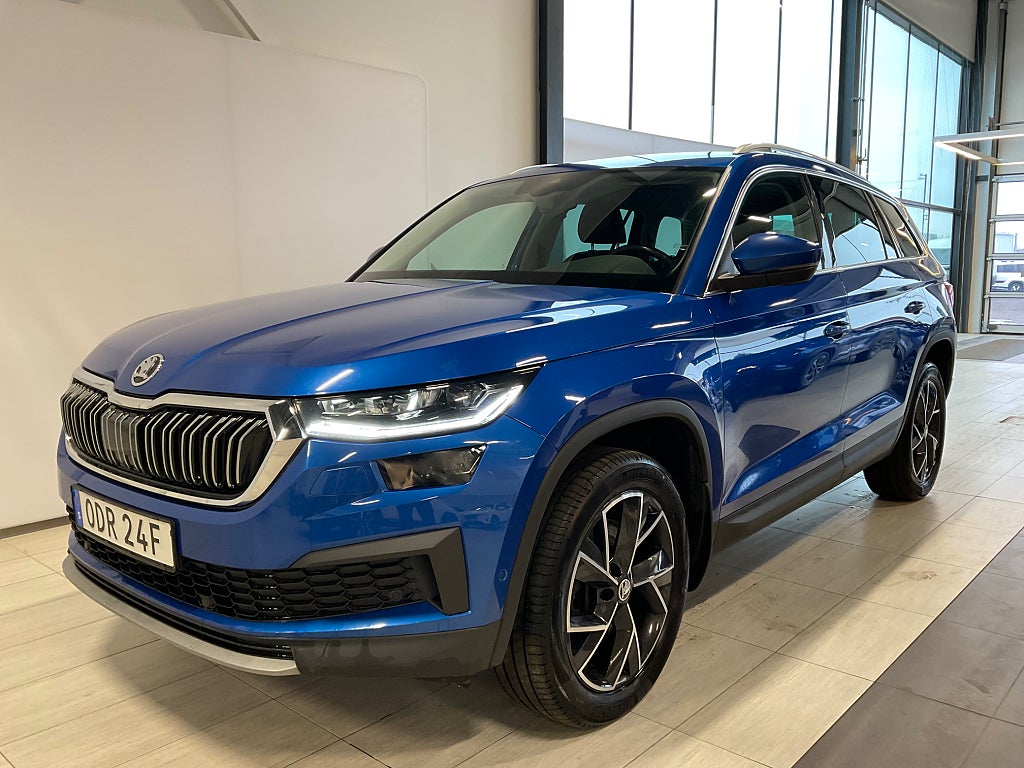 Skoda Kodiaq 2.0 TDI 200hk 4x4 BUSINESS Canton Värmare Vhjul Leasbar
