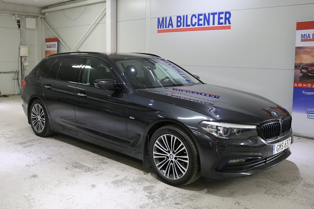 BMW 520d xDrive  Sport Line / Shadow night med svarta listor