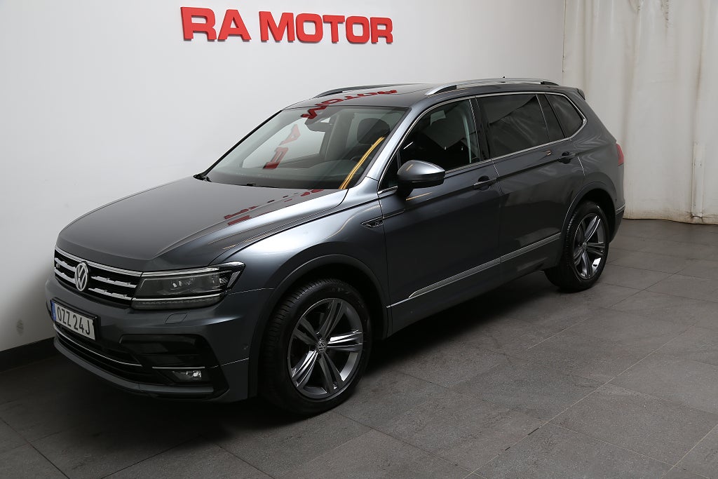 Volkswagen Tiguan Allspace 2,0 TDI 200hk 4M R-Line 7-sätes Värmare Drag 2021
