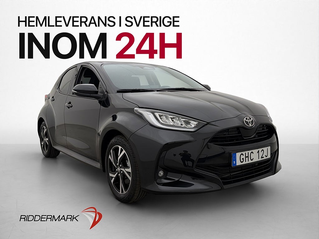 Toyota Yaris Hybrid 116hk Active Plus Värmare Kamera CarPlay