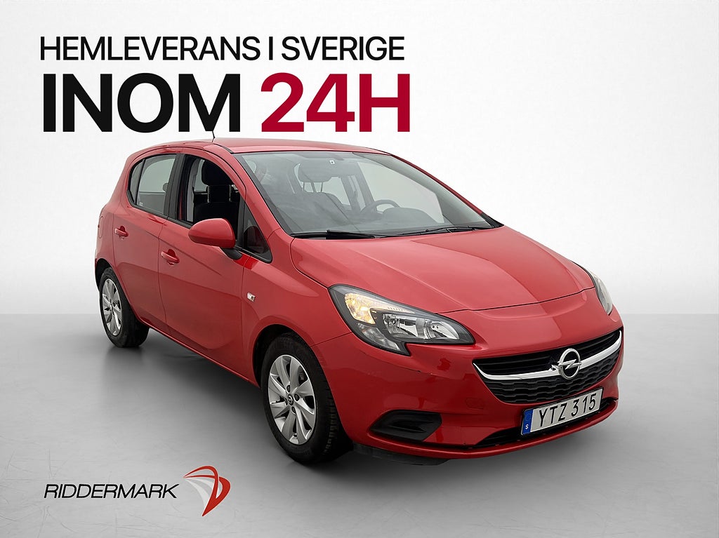 Opel Corsa 1.4 90hk Enjoy P-Sensorer Farthållare Rattvärme