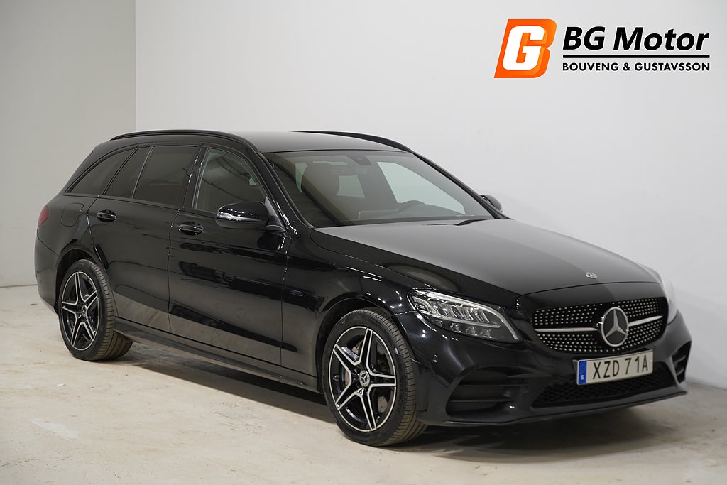 Mercedes-Benz C 300 T de 306HK 9G-Tronic Night Drag/Värmare/Burmester