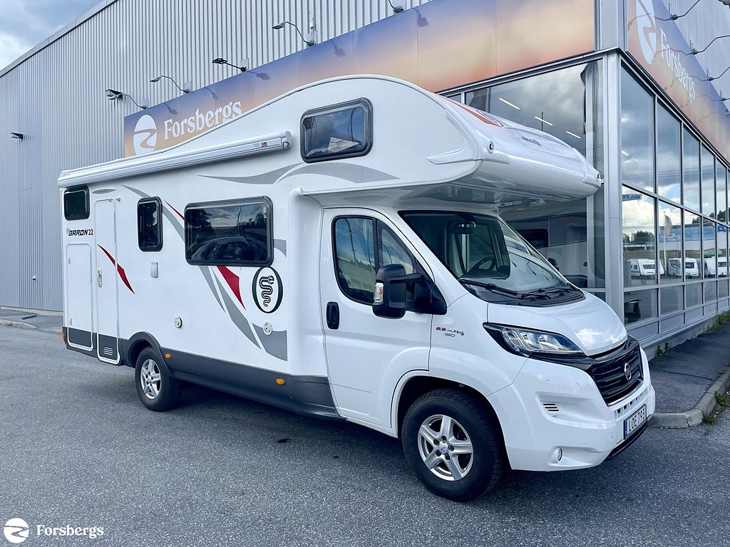 Elnagh BARON 22 / AC / 7 FÄRDPLATSER / HÖG LASTVIKT