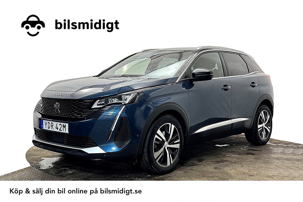 Peugeot 3008 1.2 PureTech GT Navi Kamera Delläder Cockpit
