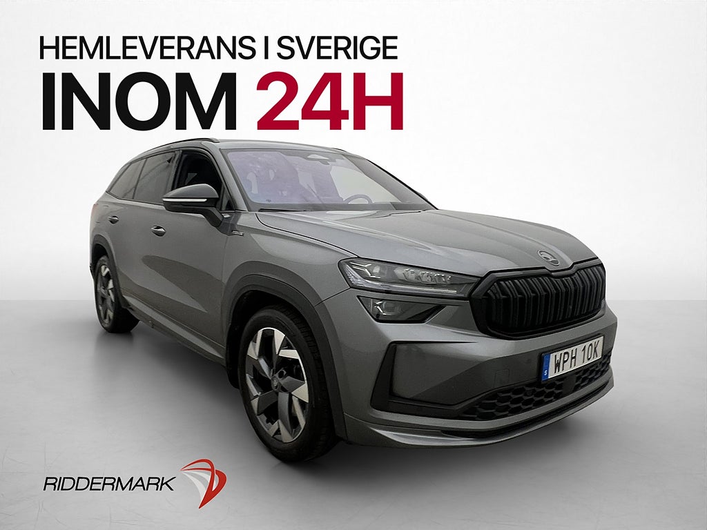 Skoda Kodiaq 2.0 TDI 4x4 Sportline 7-Sits P-Värm Drag Kamera