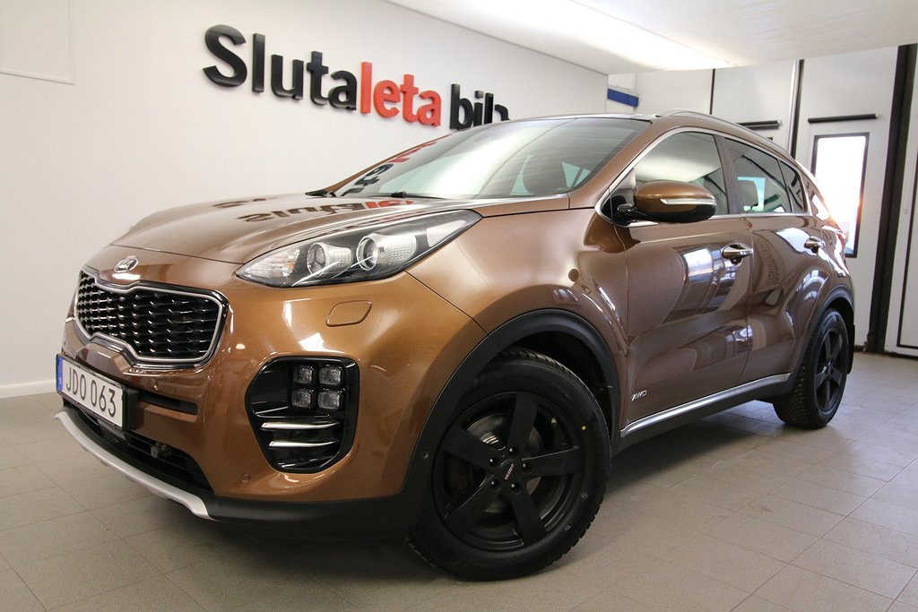 Kia Sportage 2.0 CRDi AWD GT-Line Aut Drag Navi Nya S/V Däck