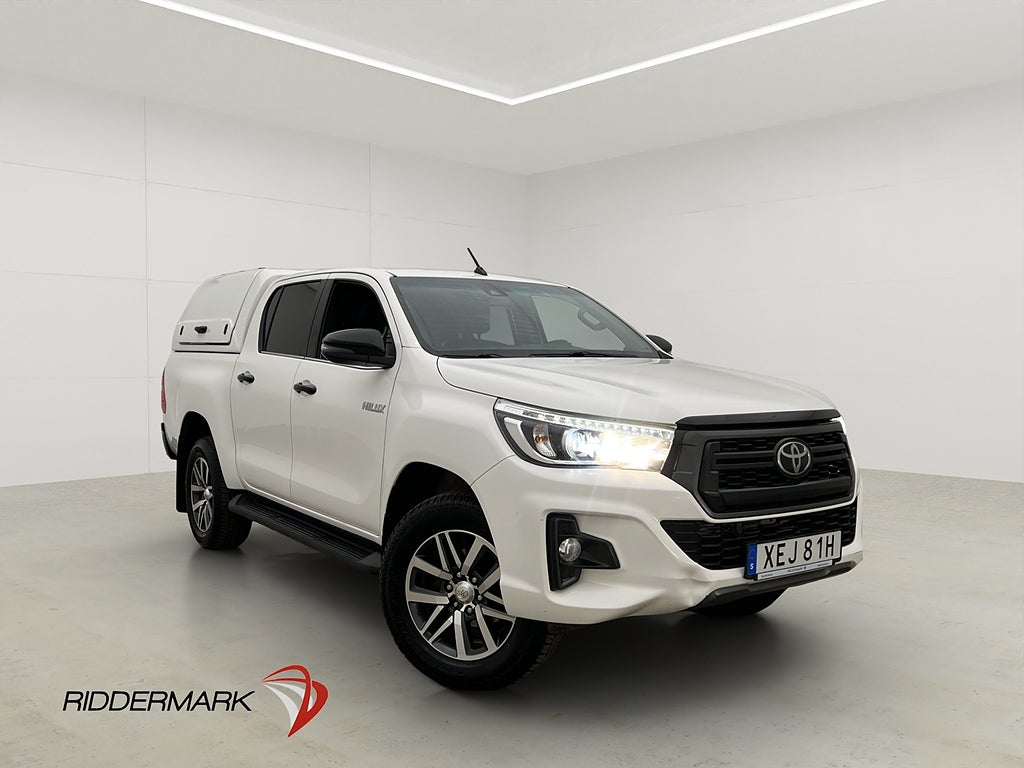 Toyota Hilux Invincible 2.4 AWD M/K-Värmare Drag Skinn Moms