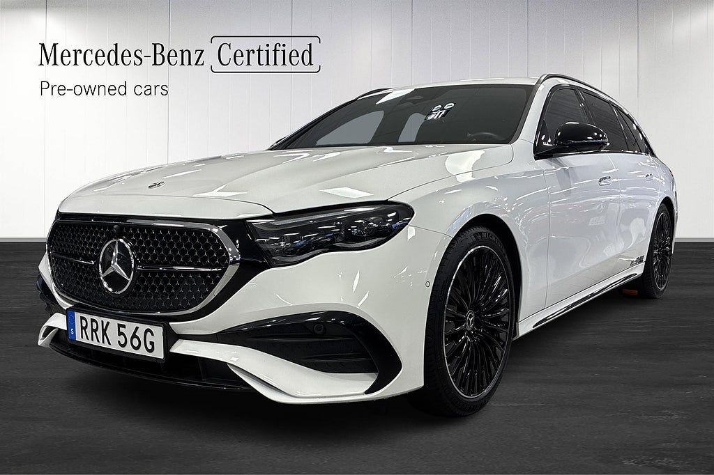 Mercedes-Benz E 300 d e 4MATIC, Premium, AMG Line, Drag, Burmester, Minnespaket