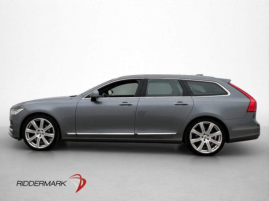 Volvo V90 D5 AWD Inscription B&W Pano 360° HuD D-värm Drag