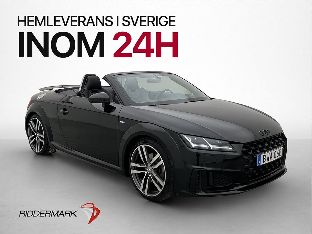 Audi TT Roadster 40 TFSI S-Line Kamera Cockpit Halvskinn